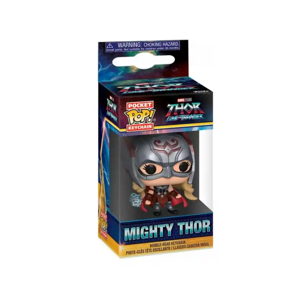 Funko Pop Llavero  Love And Thunder Mighty