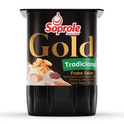 2 x Yogurt Gold Tradicional Soprole 165 g