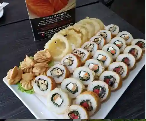 Menú 64 Piezas Roll