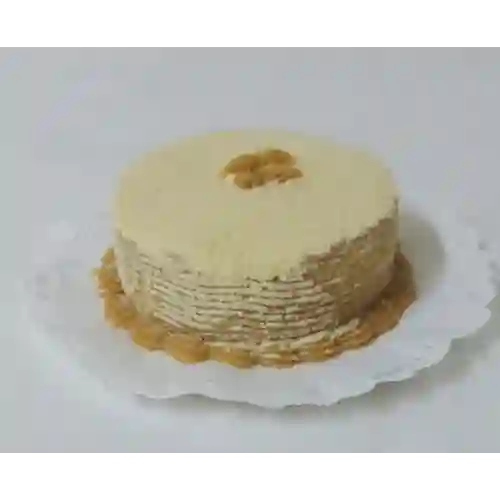 Torta Petit Mil Hoja Manjar . 4 Persona