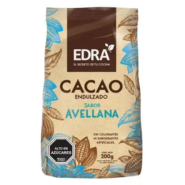 Edra Cacao Dulce Sabor Avellana