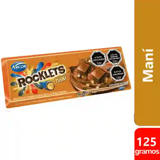 Rocklets Maní Tableta 125 g