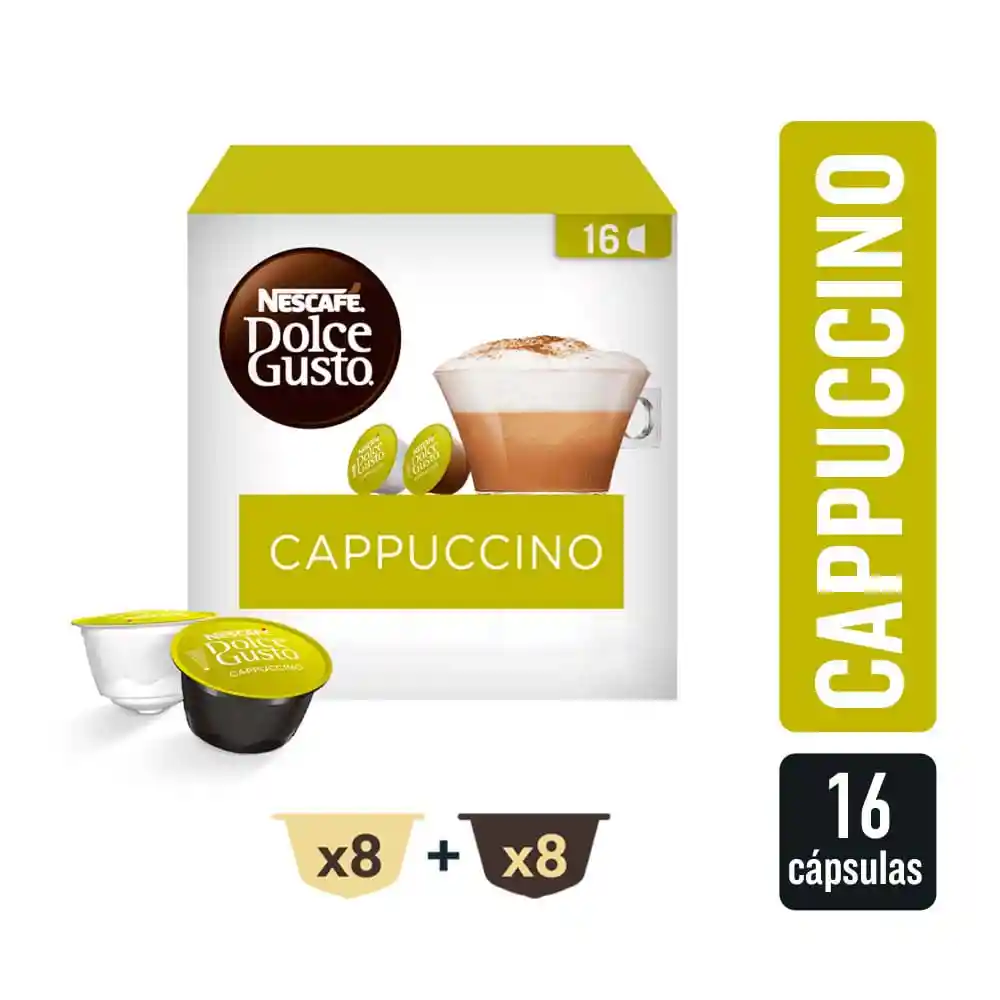Dolce Gusto Capsula De Cafe Cappuccino