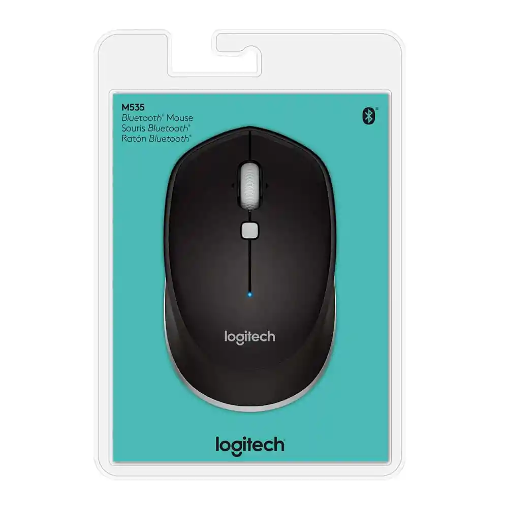 Logitech Mouse M535 Bluetooth Negro 910-004432