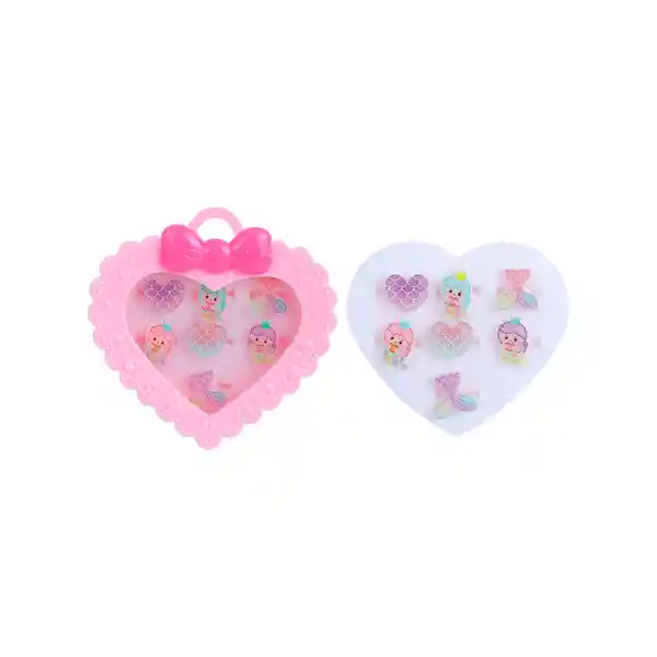 Set Anillos Infantiles Miniso