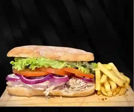 Lomito Criolla+Papas Fritas