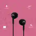 Miniso Audifonos De Cable De Moda E156 Negro 1.2m