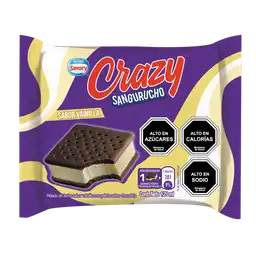 Crazy Galleta Helada Sangurucho Sabor a Vainilla