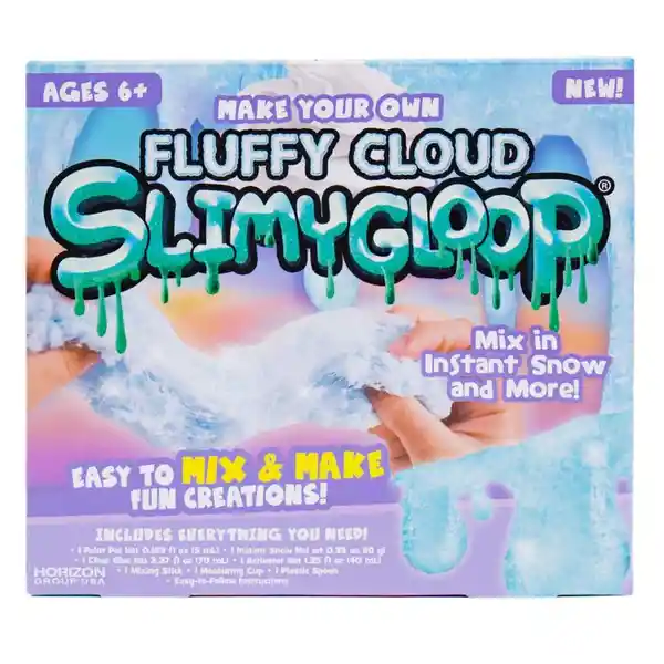 Fluffy Cloud Slime Craft Bisutería