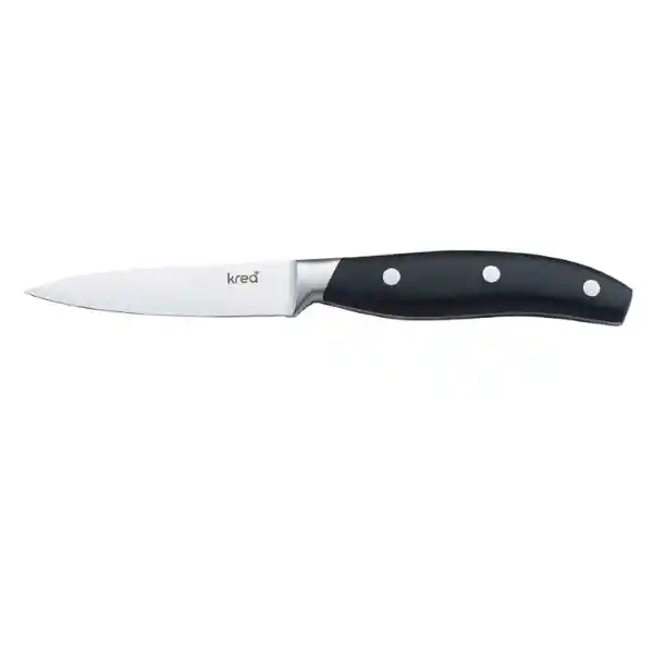 Krea Cuchillo Pelador Mango Negro