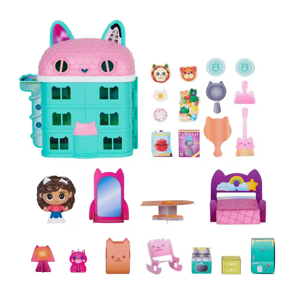 Set Juego Pequeña Casa Gabbys Dollhouse