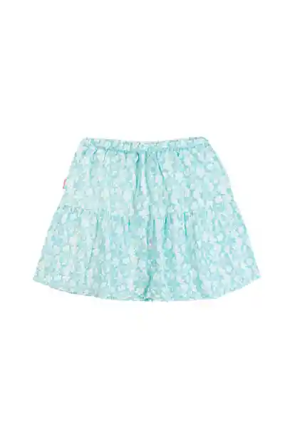 Short Vuelos Holiday Girls Turquesa Talla 12 - 355