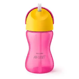 Avent Vaso Con Bombilla Flexible Dino Niña 300 mL