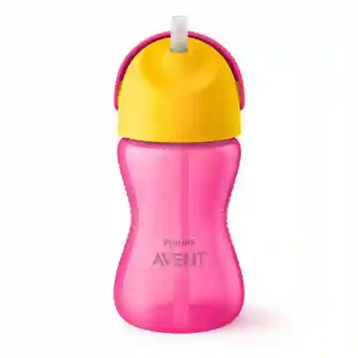 Avent Vaso Con Bombilla Flexible Dino Niña 300 mL