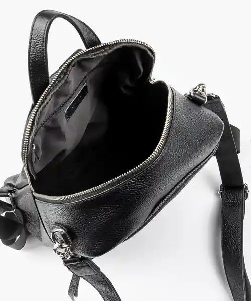 Lounge Mochila Cuero Strap Negro