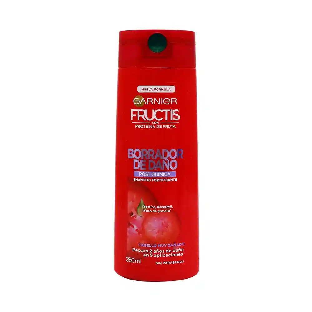 Fructis Shampoo Goodbye Daños Post Quimica