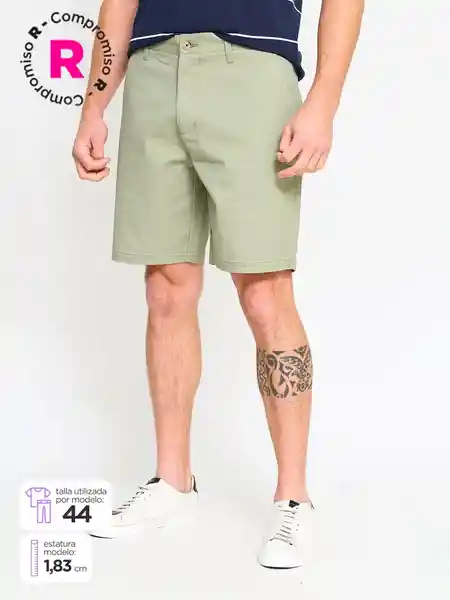 Kenneth Stevens Bermuda Bas Verde Claro 44 SS25