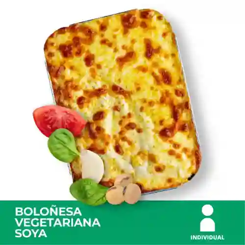 Nueva Boloñesa de Soya (Vegetariana)