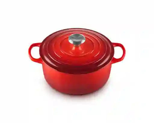 Olla Cocotte Redonda Cereza 4.2 L 24 cm Le Creuset