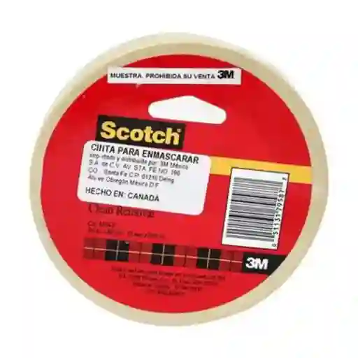 Scotch Masking Tape 3 M 19 Mm X 54.8 M