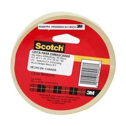 Scotch Masking Tape 3 M 19 Mm X 54.8 M