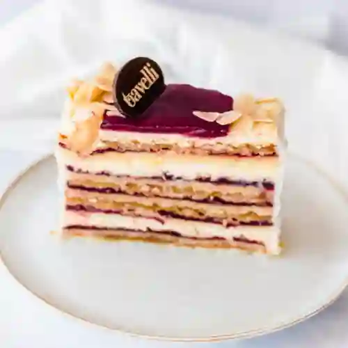 Torta Panqueque Manjar Frambuesa