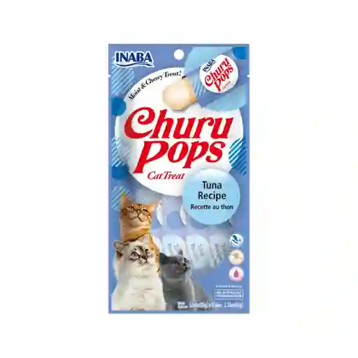 Churu Snack Para Gato Inaba Pops Receta de Atún