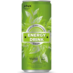 Vnx Energy Drink Green Suplemento Alimenticio Lata