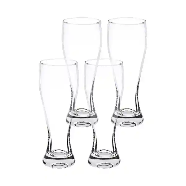 Set Vasos Vidrio Cerveza 420 mL