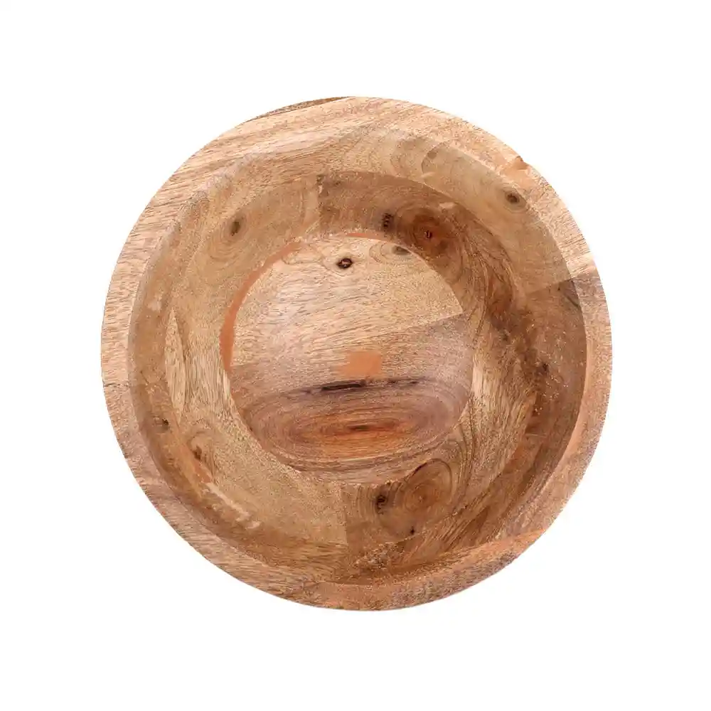 Bowl Madera Chispitas 20X20X7.5 Cm Krea