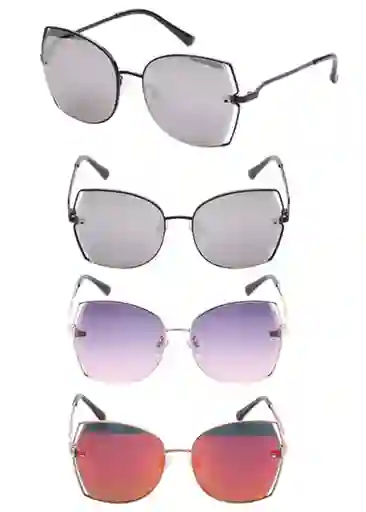 Lentes de Sol Para Mujer Poligonales Miniso