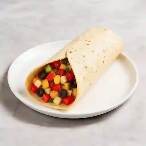 Wrap Pollo + 3 Ingredientes A Eleccion