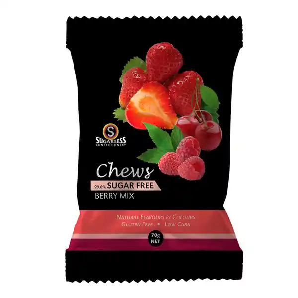 Sugarless Caramelo Sin Azúcar Berry Mix