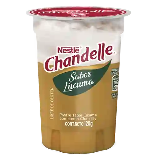 Chandelle Postre Sabor a Lúcuma