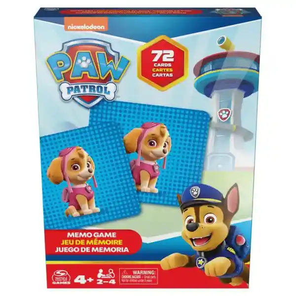 Paw Patrol Juego Memorice - 6066834