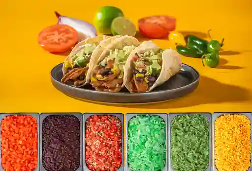 Tacos a tu Pinta de Pollo