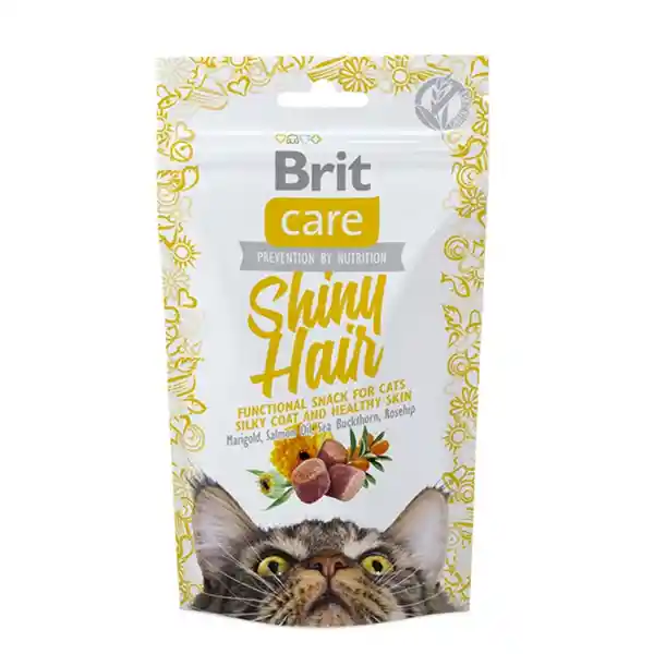 Brit Care Snack Para Gatos Pelaje Brillante
