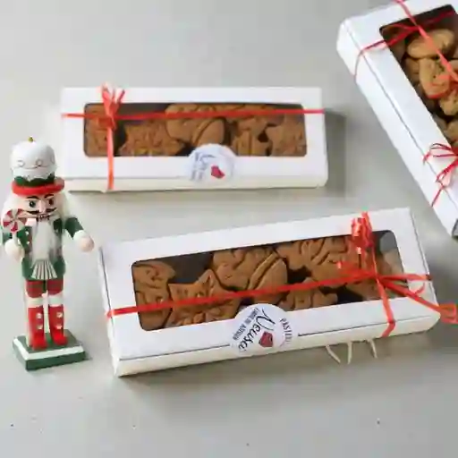 Cajita galletas navidad