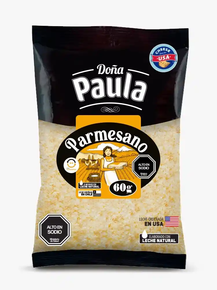 Queso Parmesano Rallado Sachet