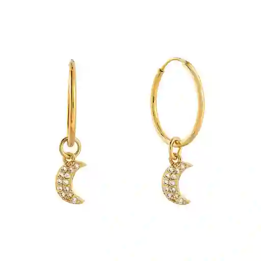 Argollas Luna Brilla Gold