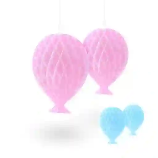 Decoración Colgante 2 Globos