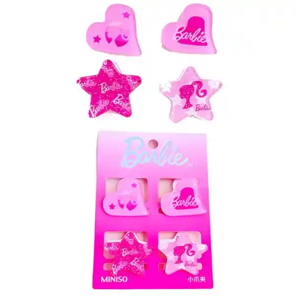 Set Mini Pinzas Para Cabello Miniso