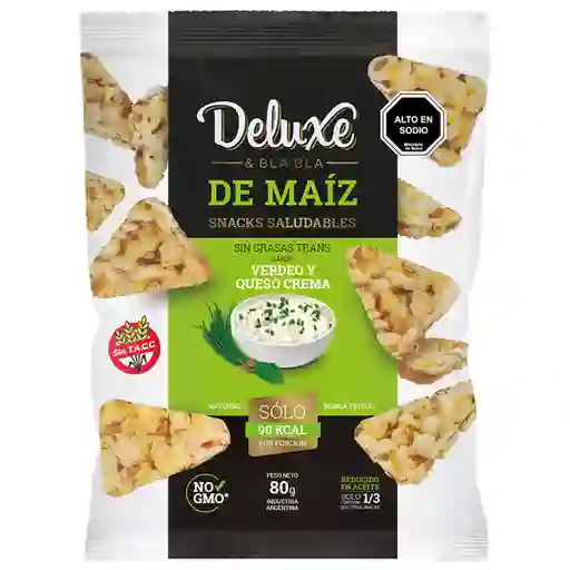 Snack Maiz Queso Cre S/gluten Deluxe