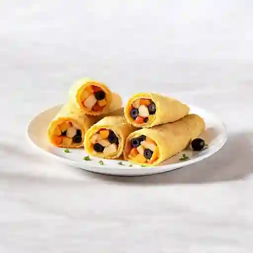 Handrolls Panko Pollo Queso Aceitunas