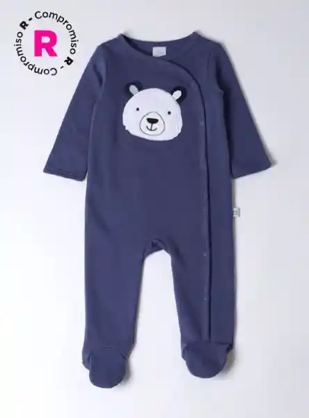 Baby Harvest Enterizo Osito Franela B tt Denim 0/0 V25