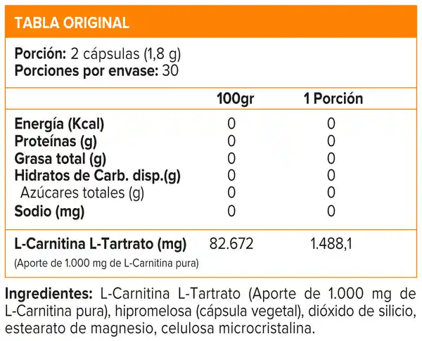 Nutrex Carnitina Lipo 6