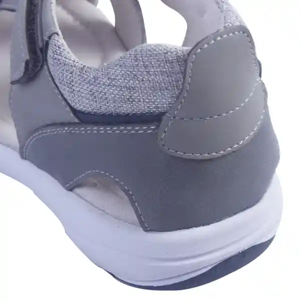 Sandalias Bebe Niño Gris Pillin 24