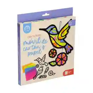 Móvil de Cartón y Papel Creación