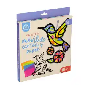 Móvil de Cartón y Papel Creación