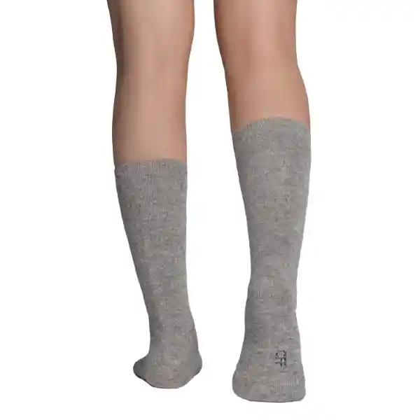 Calcetines Corto Angora Extra Suave Gris Caffarena